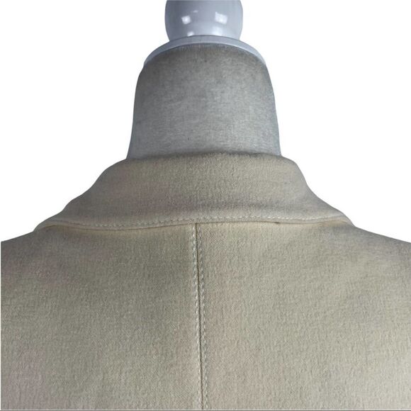 New Emporio Armani Single-breasted Fitted High/low Peplum Blazer Size 12 - Picture 10 of 15